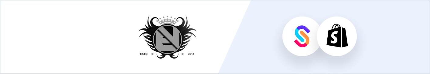 Screenshot of Evo Vaping's website on SparkLayer