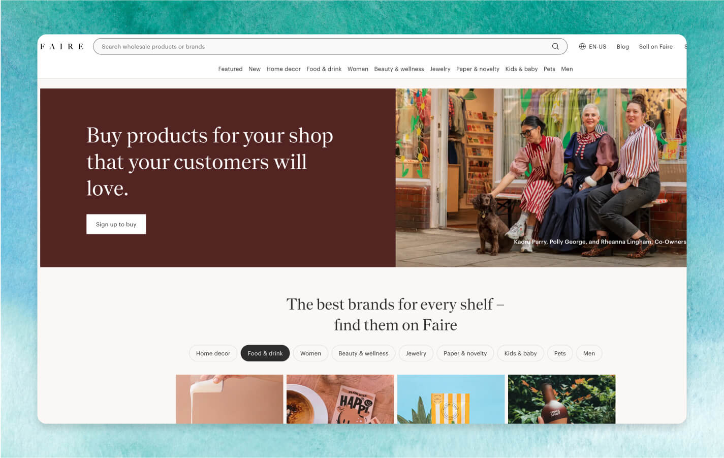 Faire Wholesale B2B