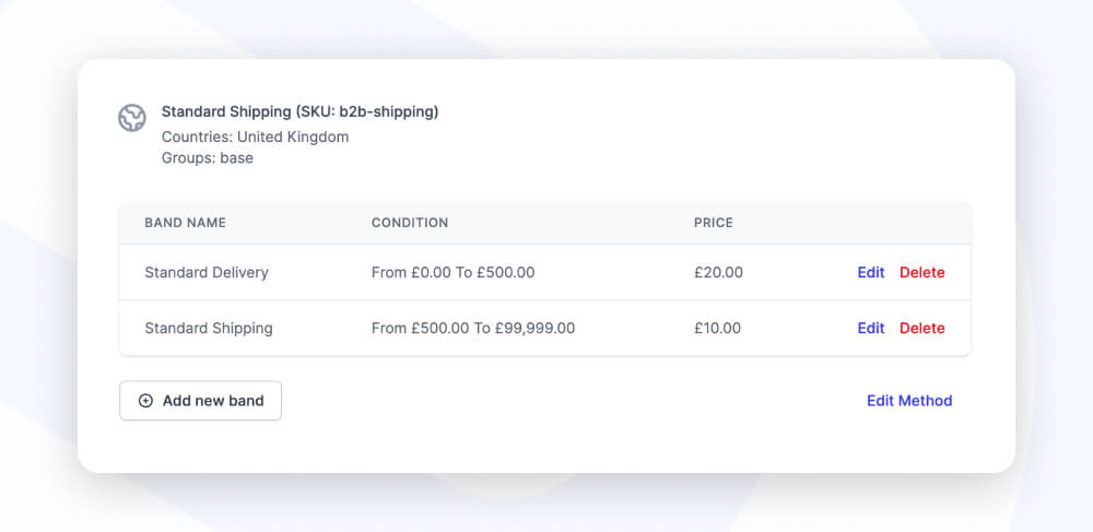 SparkLayer B2B Shipping