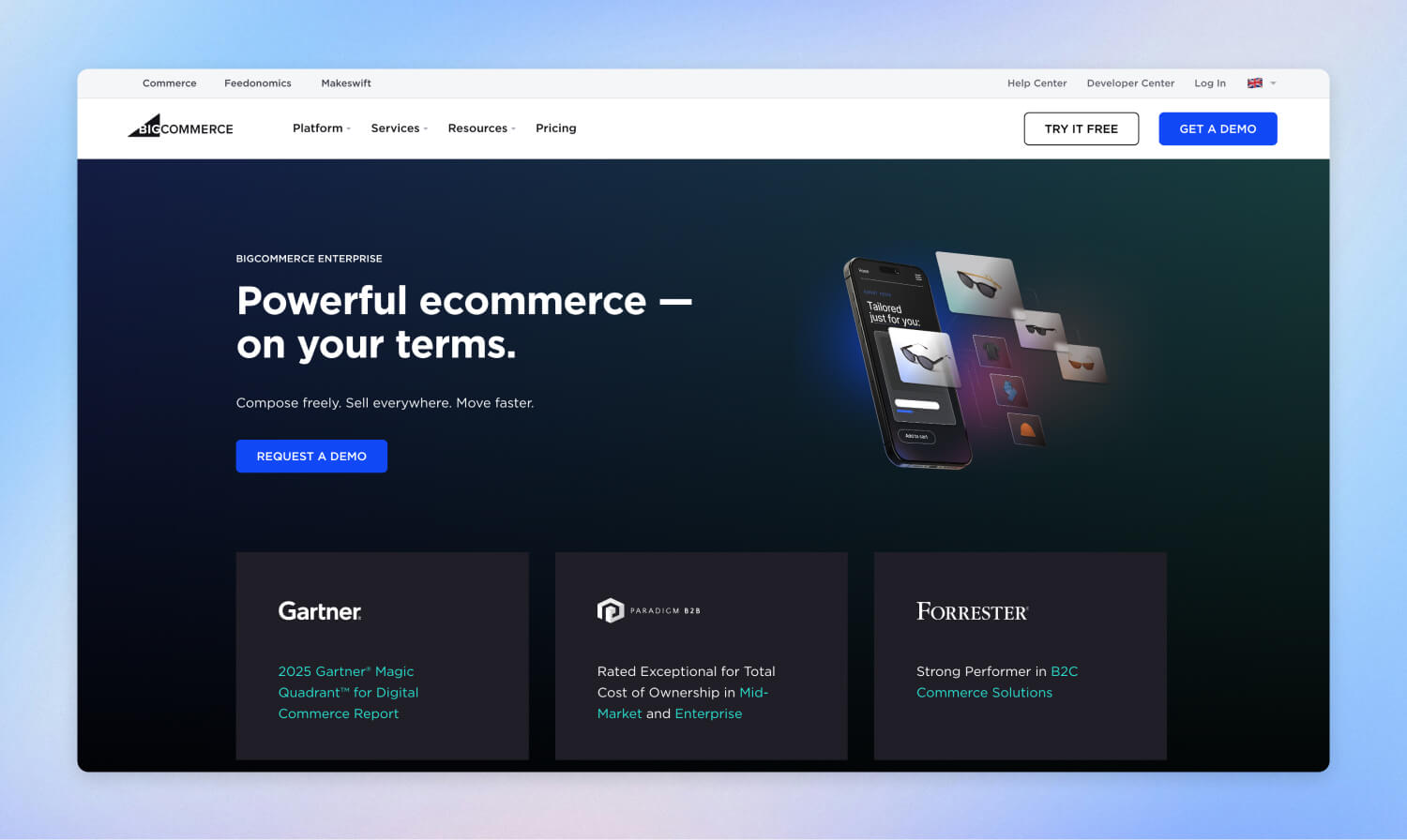 BigCommerce Enterprise eCommerce platform