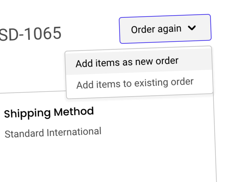 Fast re-ordering
